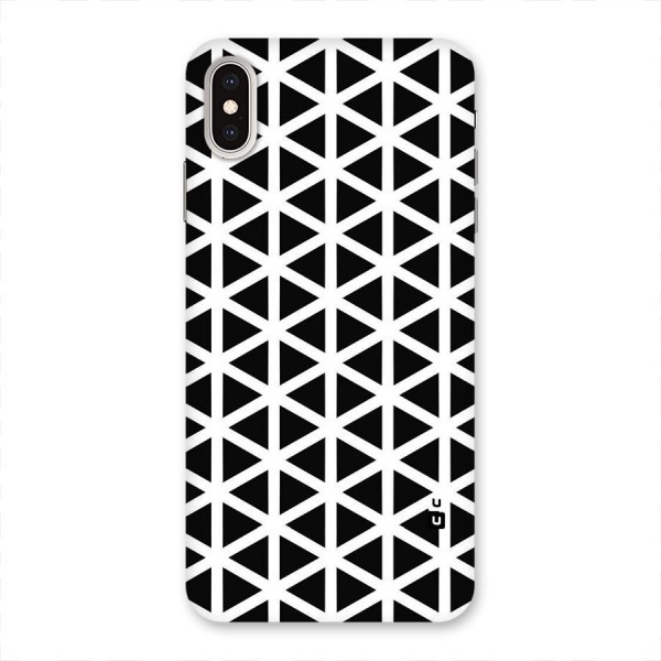 Abstract Geometry Maze Back Case for iPhone XS Max