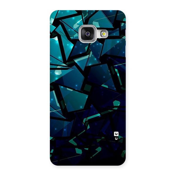 Abstract Glass Design Back Case for Galaxy A3 2016