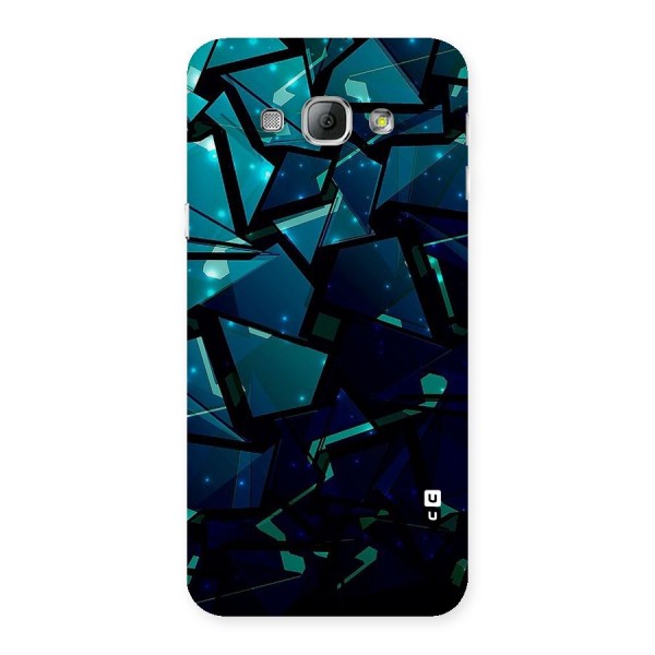 Abstract Glass Design Back Case for Galaxy A8
