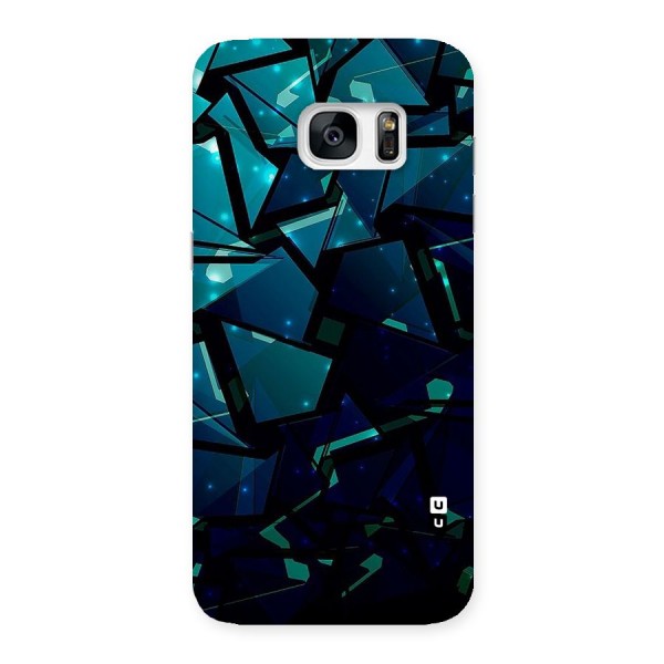 Abstract Glass Design Back Case for Galaxy S7 Edge