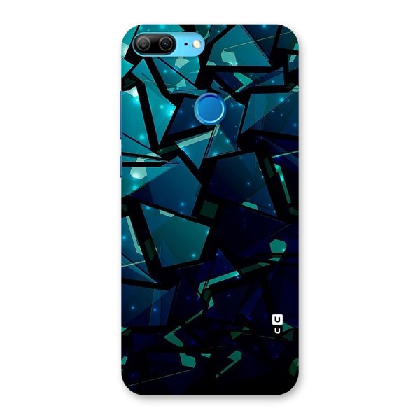 Abstract Glass Design Back Case for Honor 9 Lite