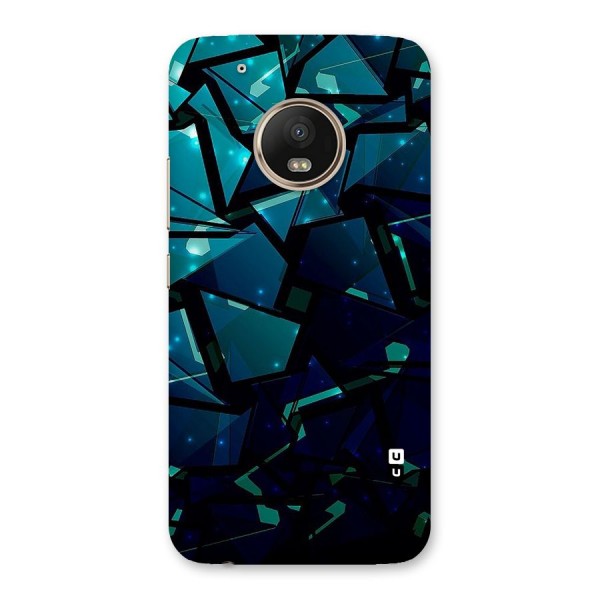 Abstract Glass Design Back Case for Moto G5 Plus