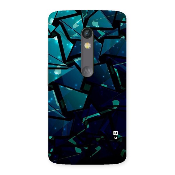 Abstract Glass Design Back Case for Moto X Play