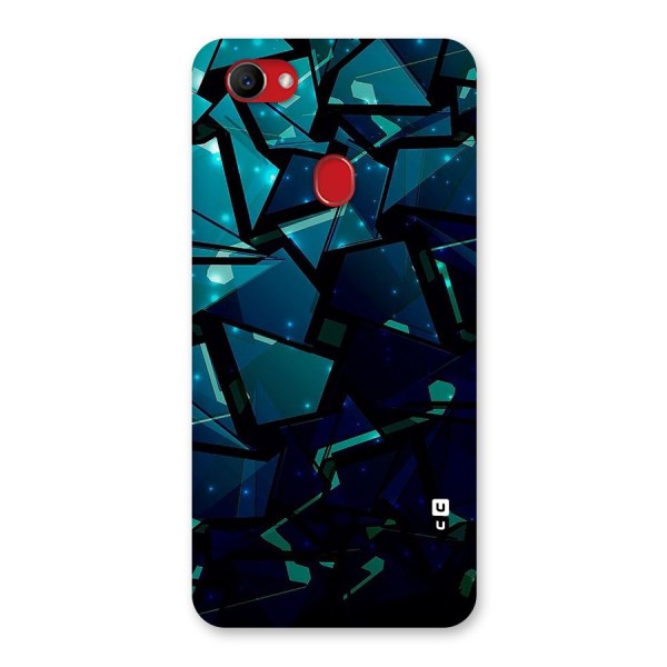 Abstract Glass Design Back Case for Oppo F7