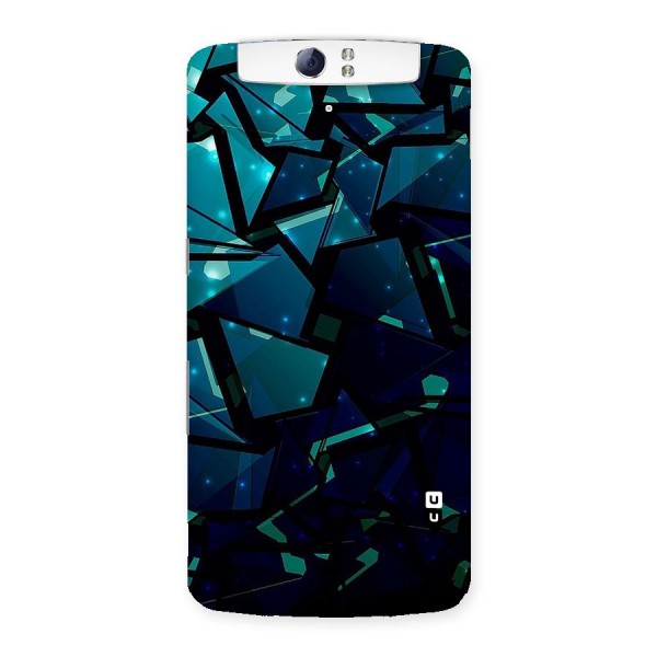 Abstract Glass Design Back Case for Oppo N1