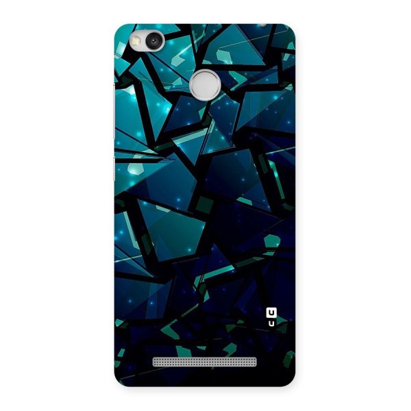 Abstract Glass Design Back Case for Redmi 3S Prime