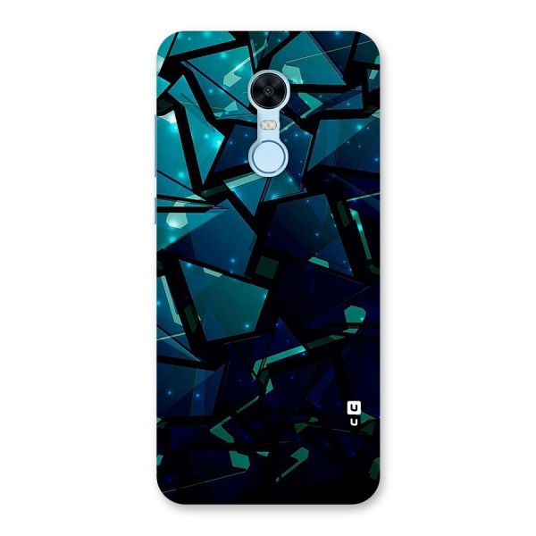 Abstract Glass Design Back Case for Redmi Note 5
