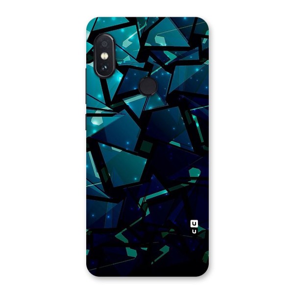 Abstract Glass Design Back Case for Redmi Note 5 Pro
