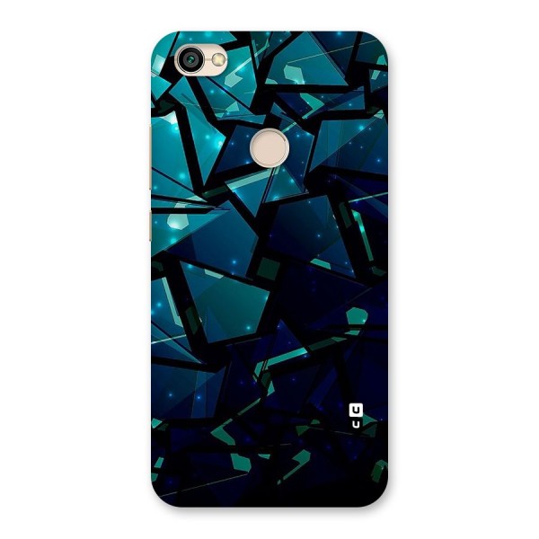 Abstract Glass Design Back Case for Redmi Y1 2017