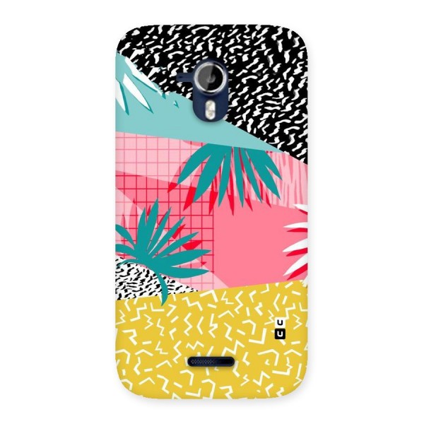 Abstract Grass Hues Back Case for Micromax Canvas Magnus A117