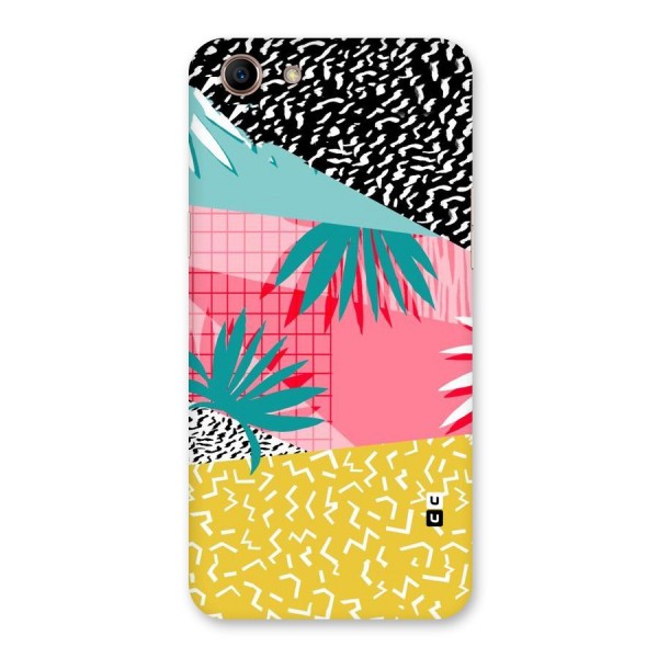 Abstract Grass Hues Back Case for Oppo A83 (2018)