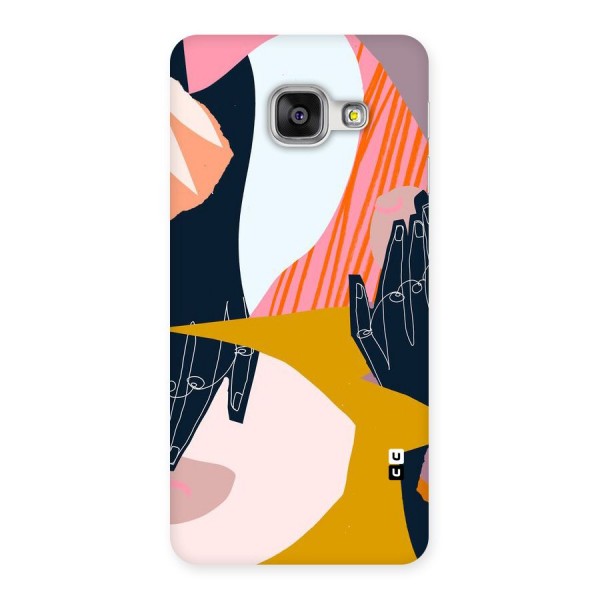 Abstract Hands Back Case for Galaxy A3 2016