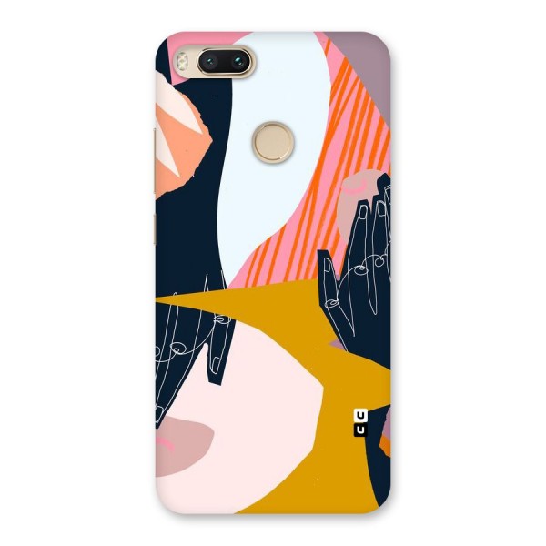 Abstract Hands Back Case for Mi A1
