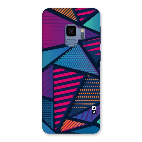 Abstract Lines Polka Back Case for Galaxy S9