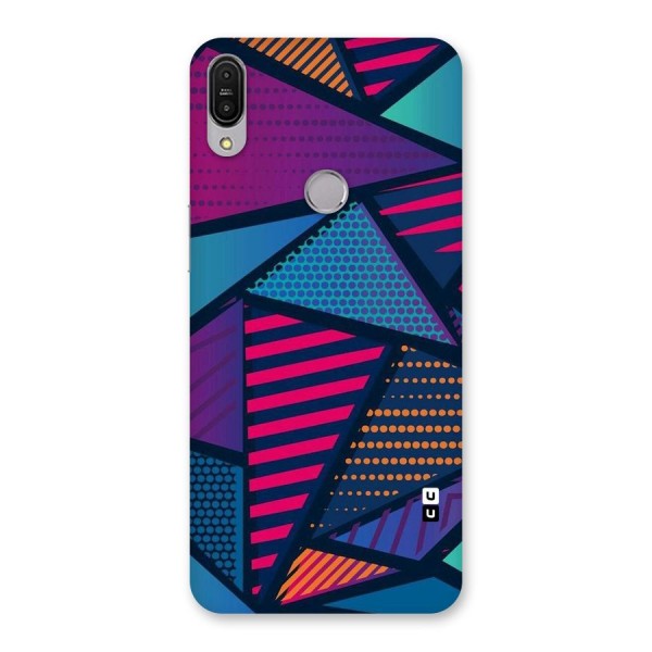 Abstract Lines Polka Back Case for Zenfone Max Pro M1