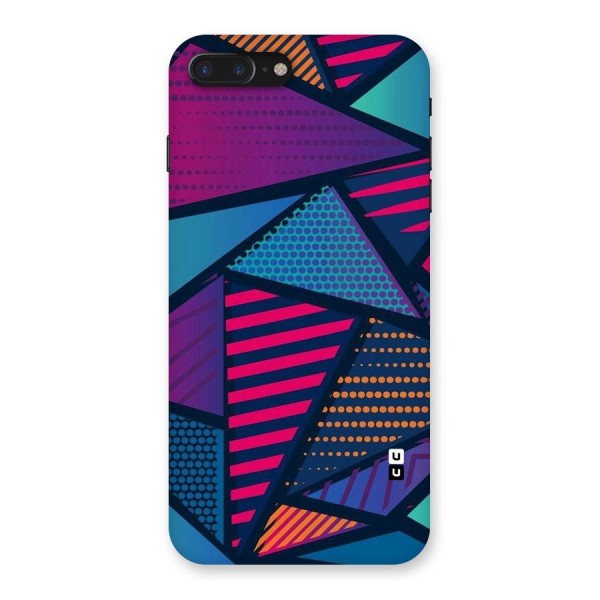 Abstract Lines Polka Back Case for iPhone 7 Plus