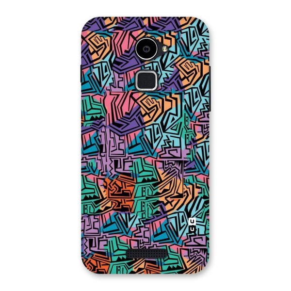 Abstract Lining Colors Back Case for Coolpad Note 3 Lite