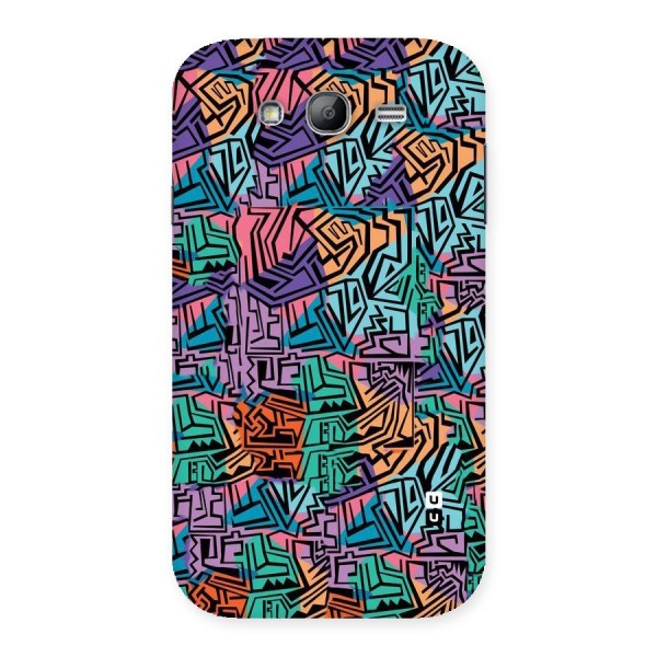 Abstract Lining Colors Back Case for Galaxy Grand Neo