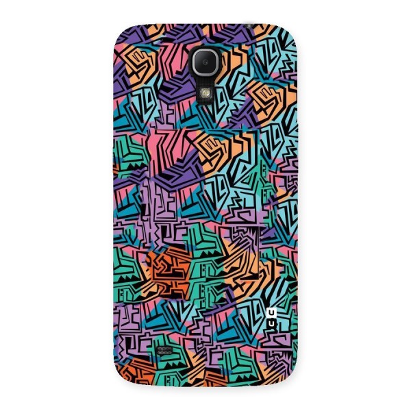 Abstract Lining Colors Back Case for Galaxy Mega 6.3