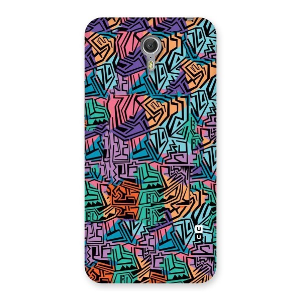 Abstract Lining Colors Back Case for Zuk Z1