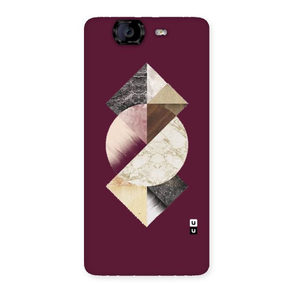 Abstract Marble Pattern Back Case for Canvas Knight A350