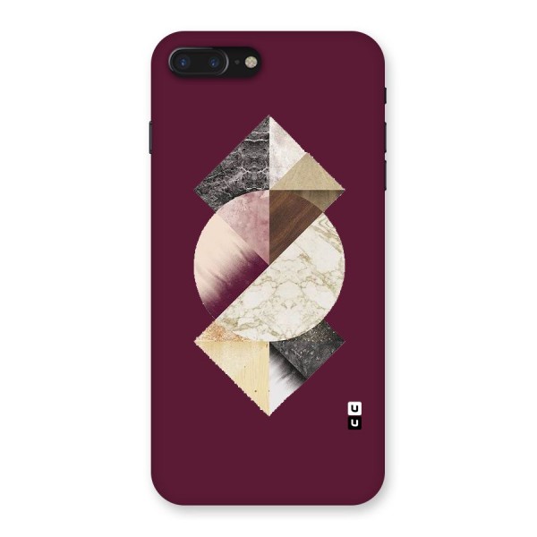 Abstract Marble Pattern Back Case for iPhone 7 Plus