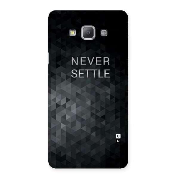 Abstract No Settle Back Case for Galaxy A7