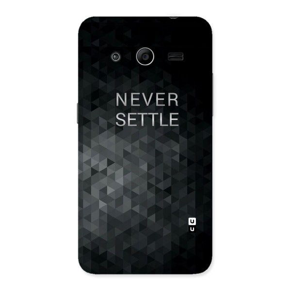 Abstract No Settle Back Case for Galaxy Core 2