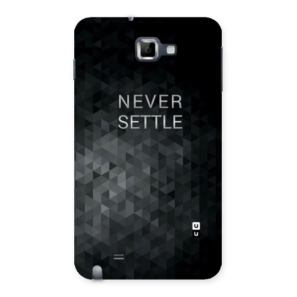 Abstract No Settle Back Case for Galaxy Note