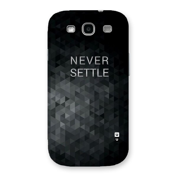 Abstract No Settle Back Case for Galaxy S3