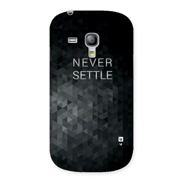 Abstract No Settle Back Case for Galaxy S3 Mini