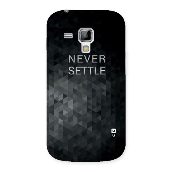 Abstract No Settle Back Case for Galaxy S Duos