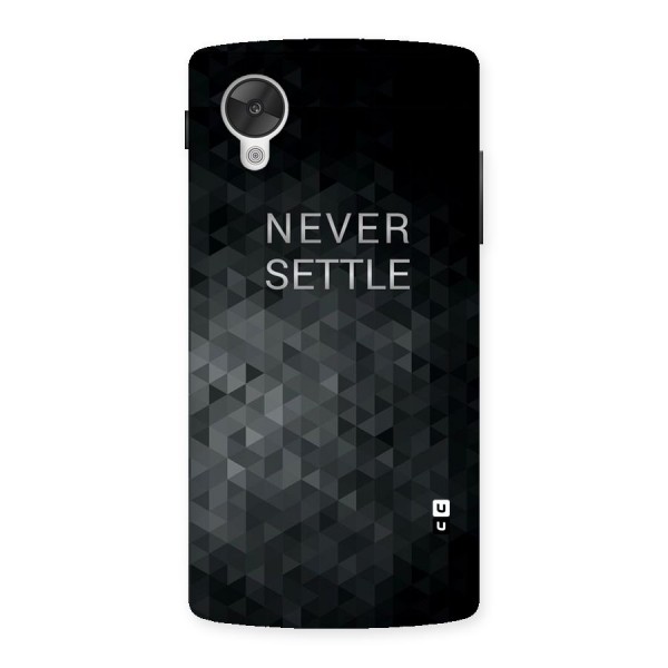Abstract No Settle Back Case for Google Nexsus 5