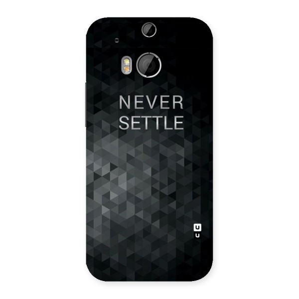 Abstract No Settle Back Case for HTC One M8
