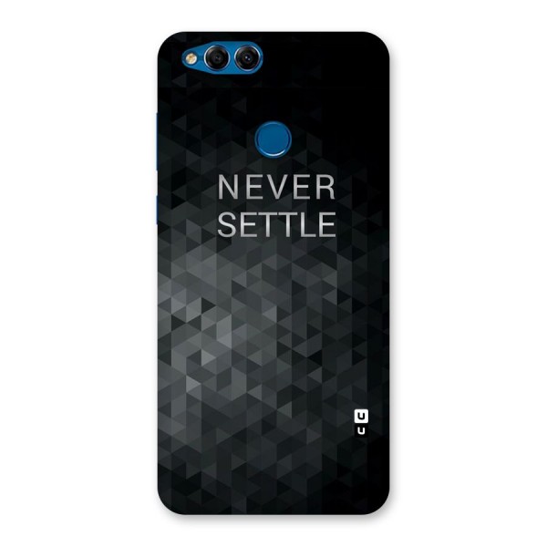 Abstract No Settle Back Case for Honor 7X