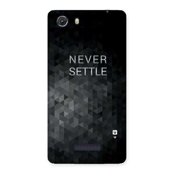 Abstract No Settle Back Case for Micromax Unite 3