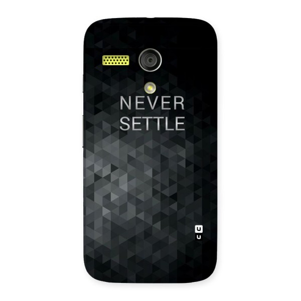 Abstract No Settle Back Case for Moto G