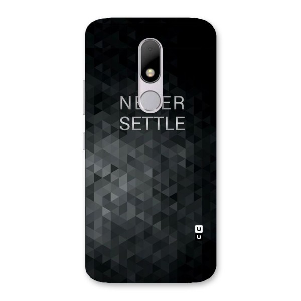 Abstract No Settle Back Case for Moto M