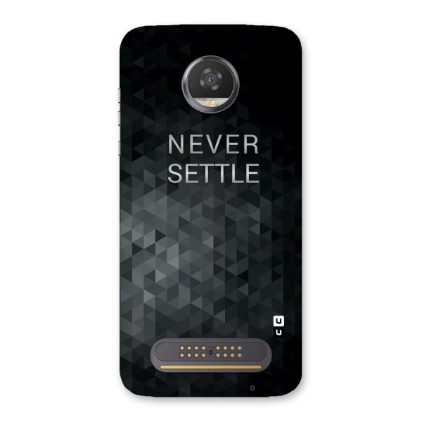 Abstract No Settle Back Case for Moto Z2 Play
