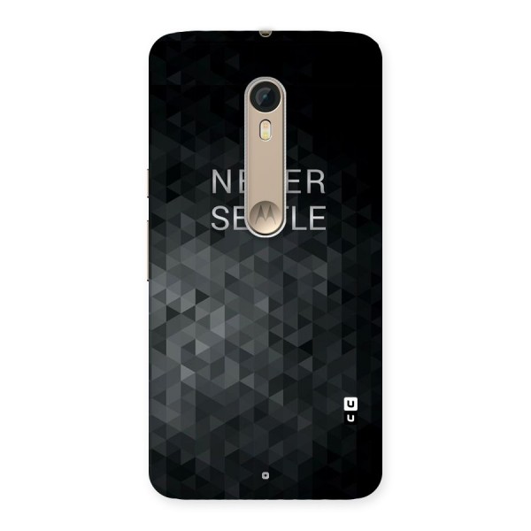 Abstract No Settle Back Case for Motorola Moto X Style