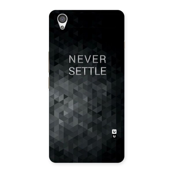 Abstract No Settle Back Case for OnePlus X