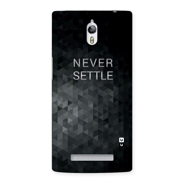 Abstract No Settle Back Case for Oppo Find 7