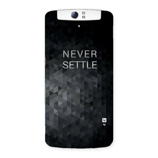 Abstract No Settle Back Case for Oppo N1