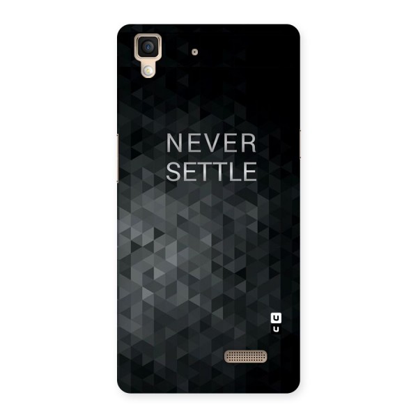 Abstract No Settle Back Case for Oppo R7