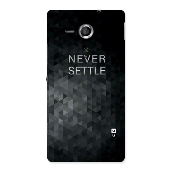 Abstract No Settle Back Case for Sony Xperia SP