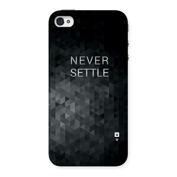 Abstract No Settle Back Case for iPhone 4 4s