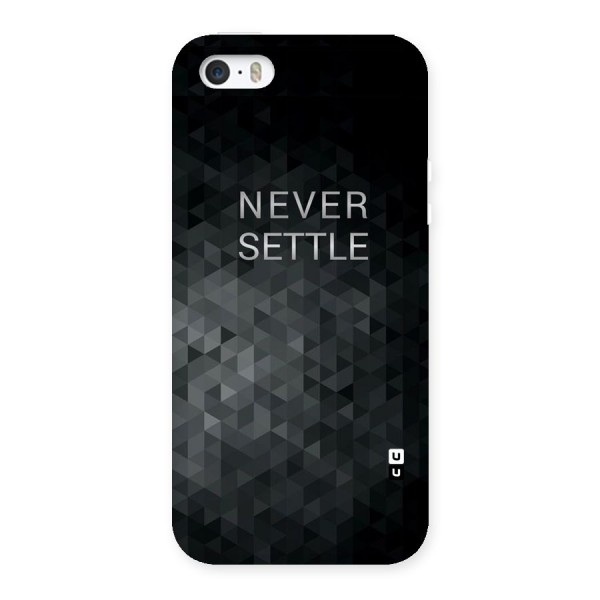 Abstract No Settle Back Case for iPhone SE