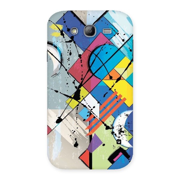 Abstract Paint Shape Back Case for Galaxy Grand Neo Plus