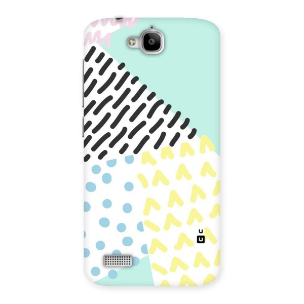 Abstract Pastel Back Case for Honor Holly