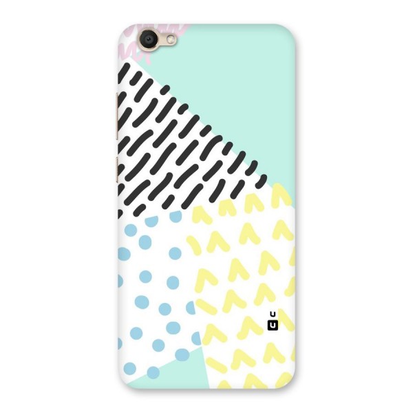 Abstract Pastel Back Case for Vivo Y67